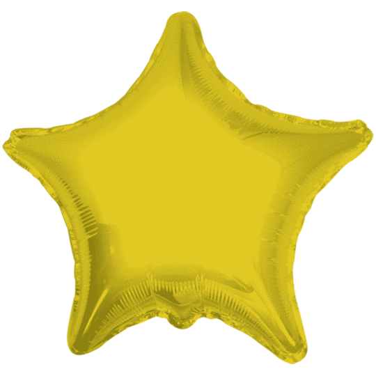 Gold Star Balloon 36"