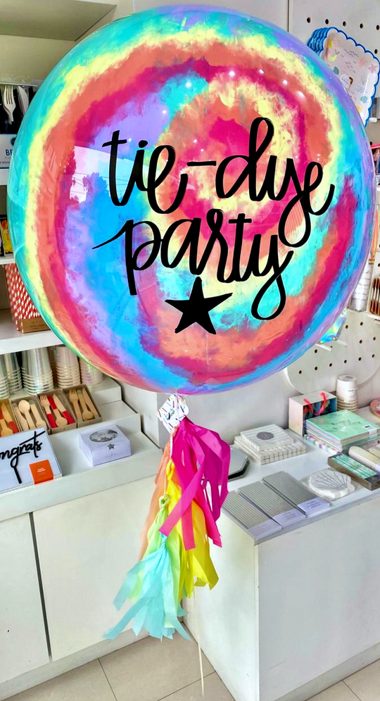 Burbuja Gigante Pintada Tie-dye