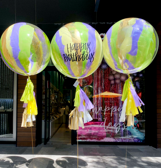 Bouquet Burbujas Grandes Pintadas