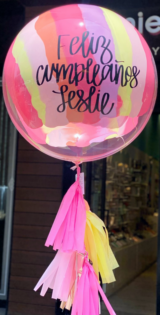 Burbuja Grande Teclas Pintada