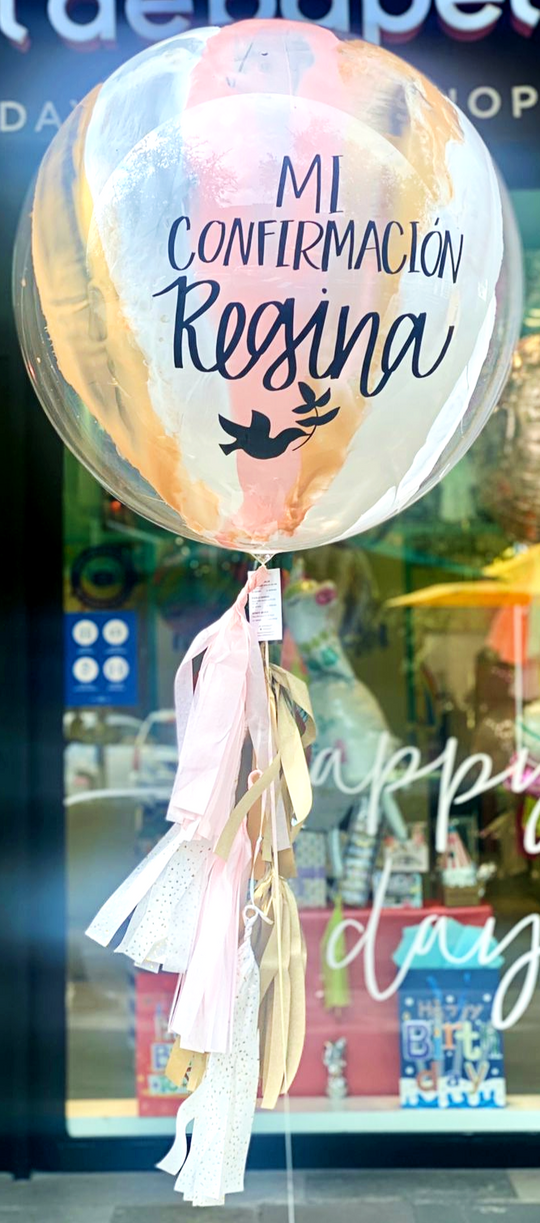 Burbuja Grande Pintada