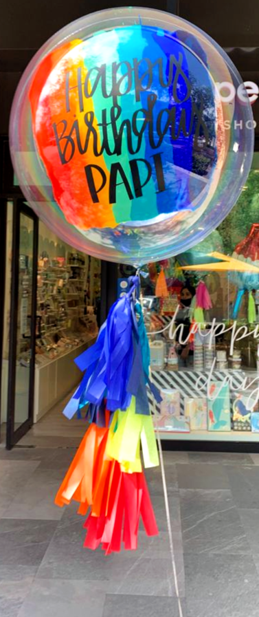 Burbuja Grande Teclas Pintada