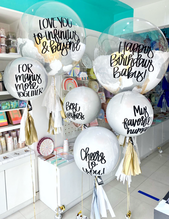 Bouquet Burbujas Gigantes + Orbz