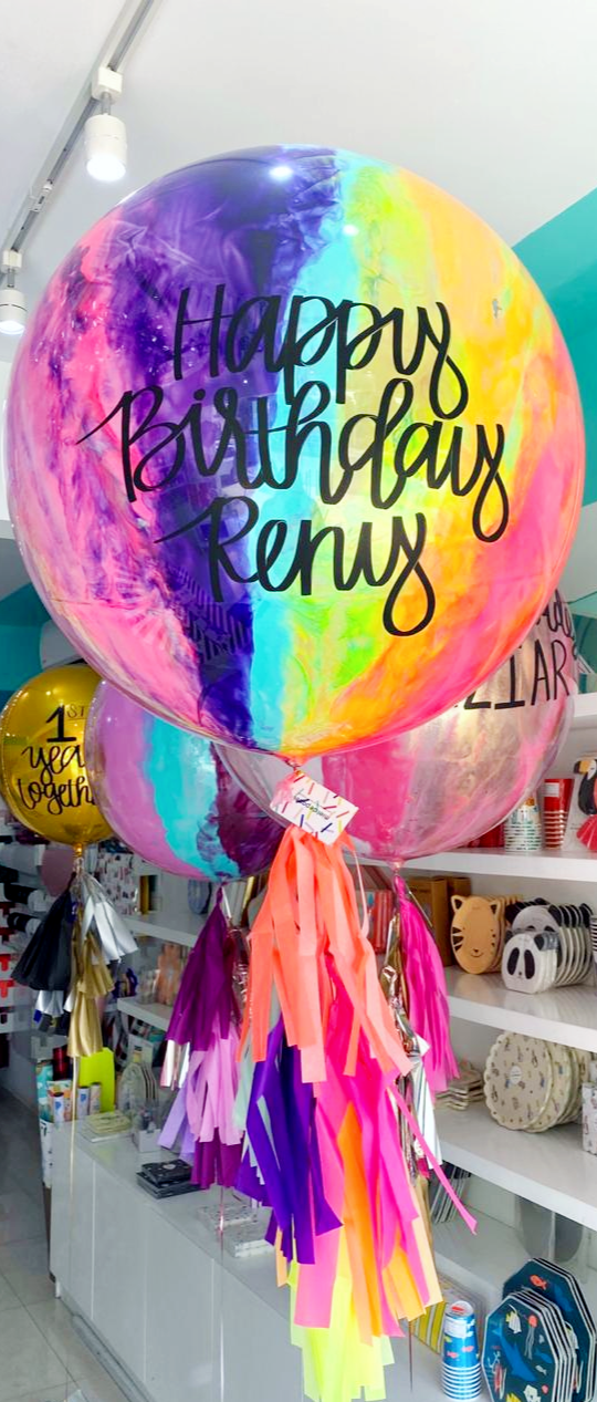 Burbuja Grande Pintada