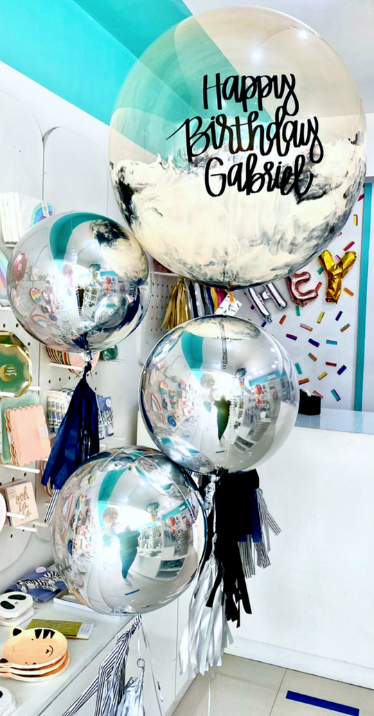 Burbuja Gigante Pintada + Orbz