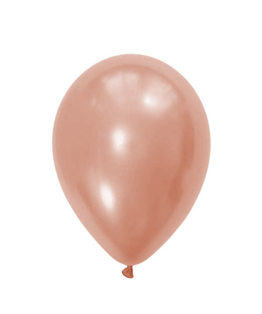 Rose gold Latex balloons 11" (10 pack)