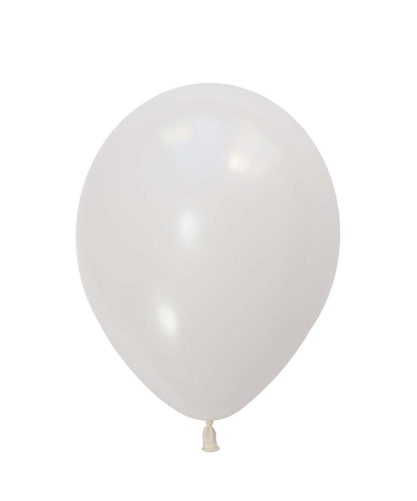 Pearl White Latex balloons 11" (10 pack)