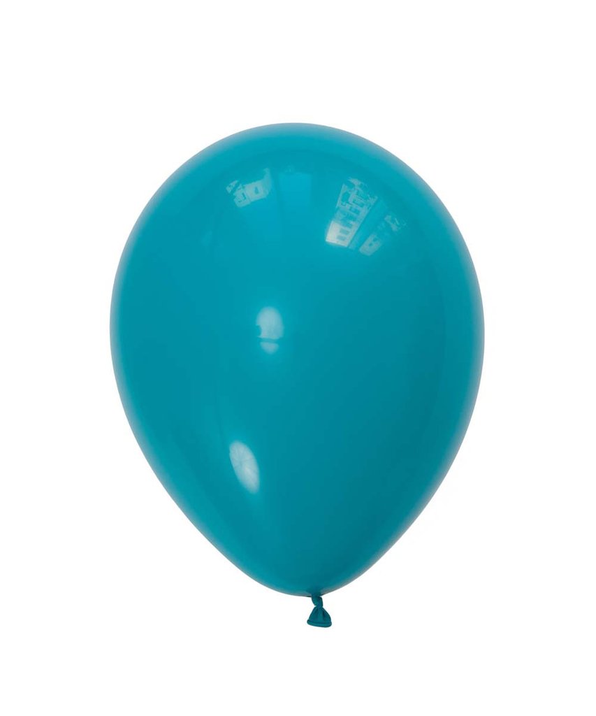 Tropical Teal Latex balloons 11" (10 pack)