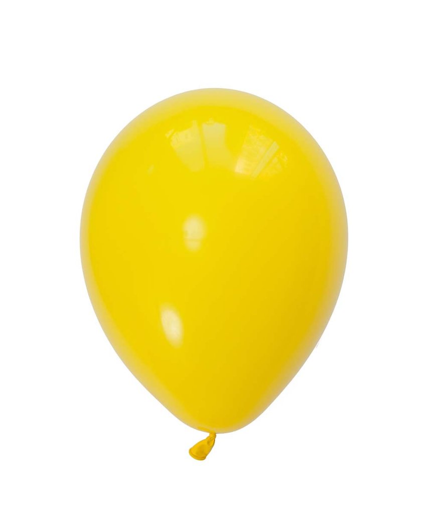Yellow Latex balloons 11" (10 pack)