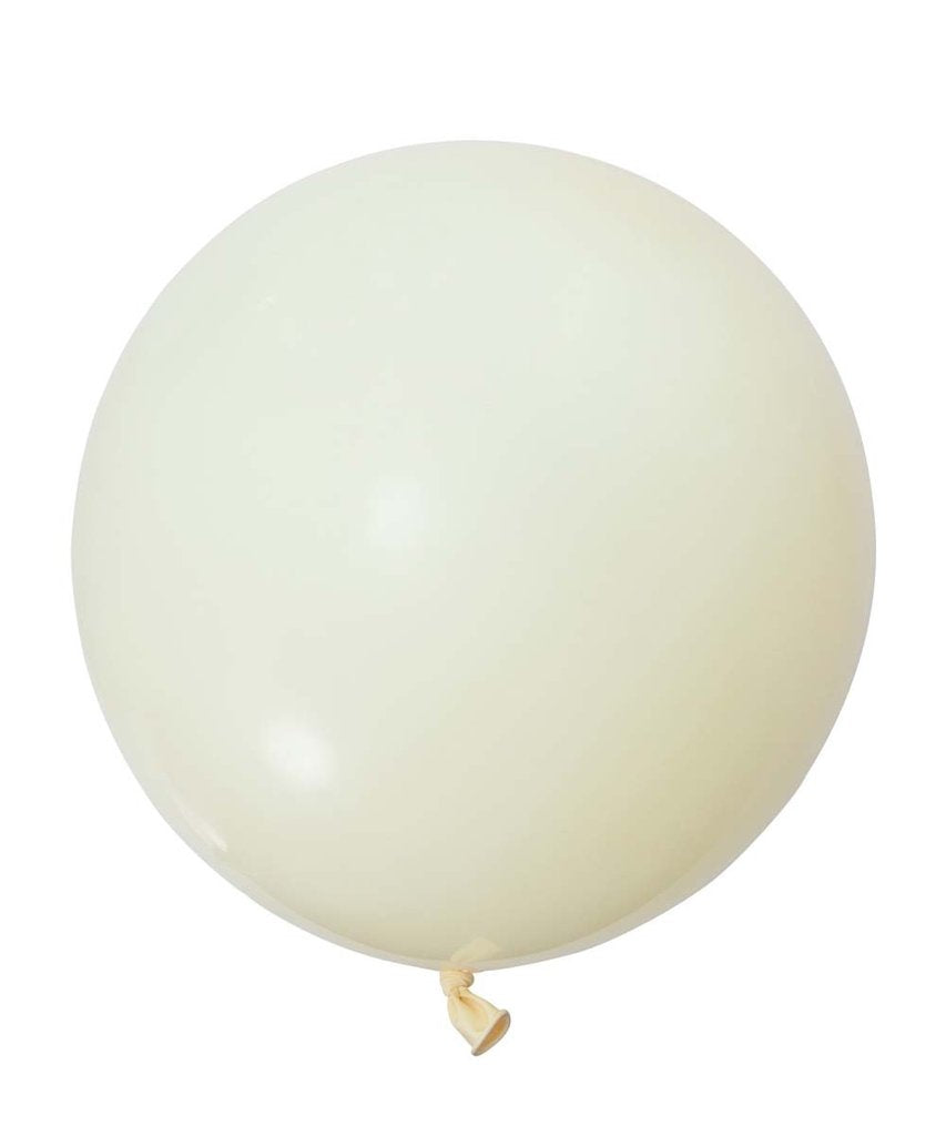 Ivory Silk Latex balloon 36"