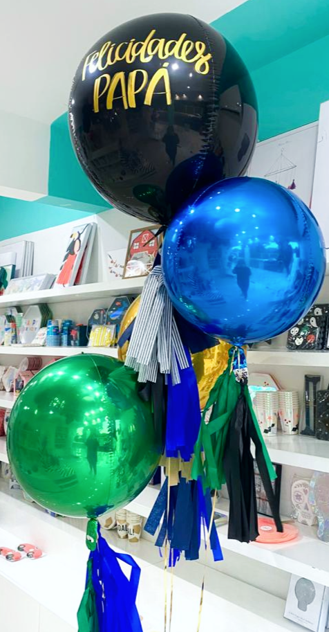 Bouquet Gigante de Látex Liso + Orbz