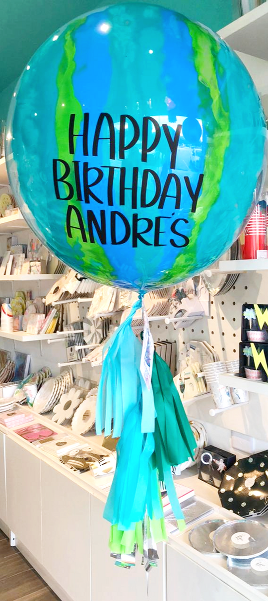 Burbuja Grande Pintada