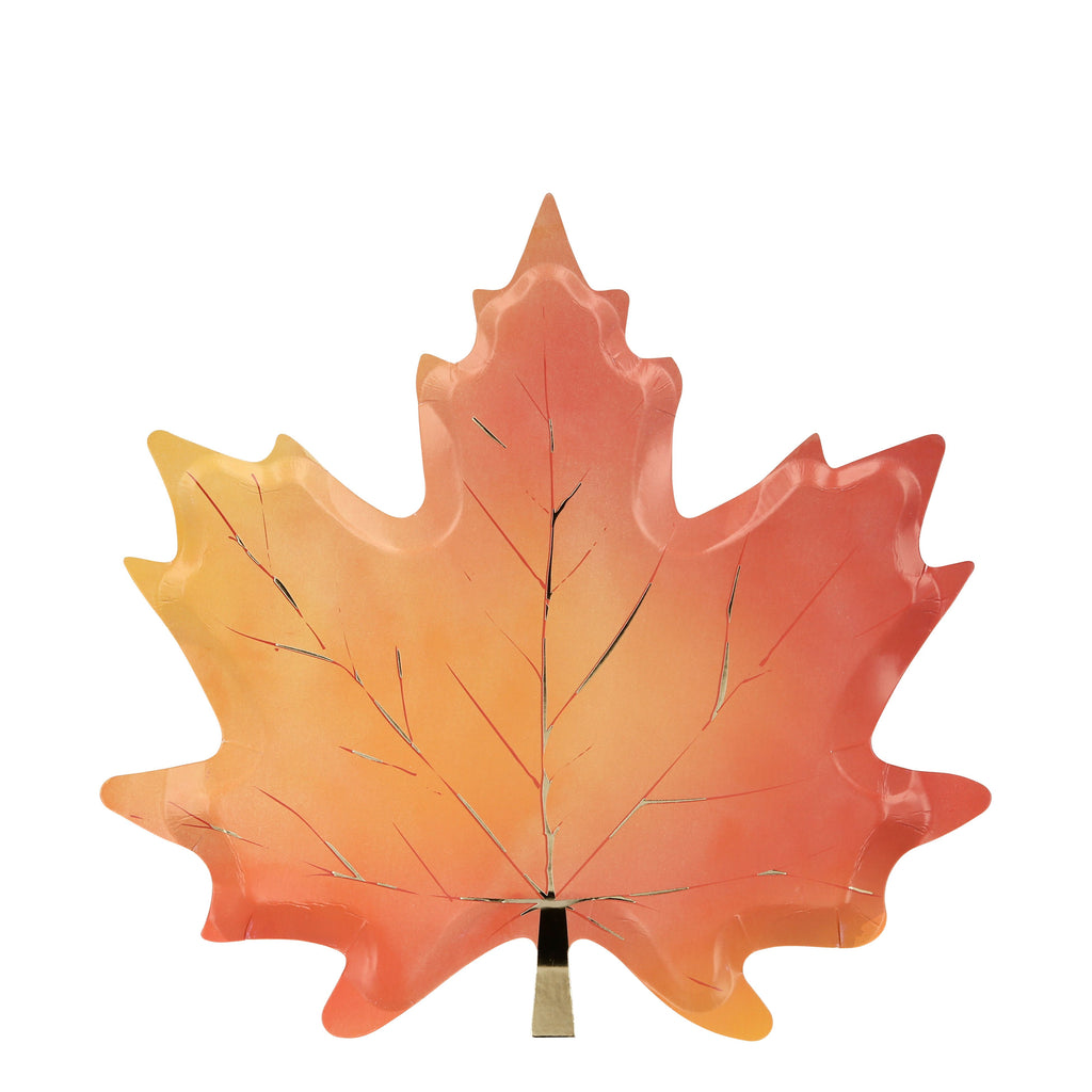 Maple Leaf Plates