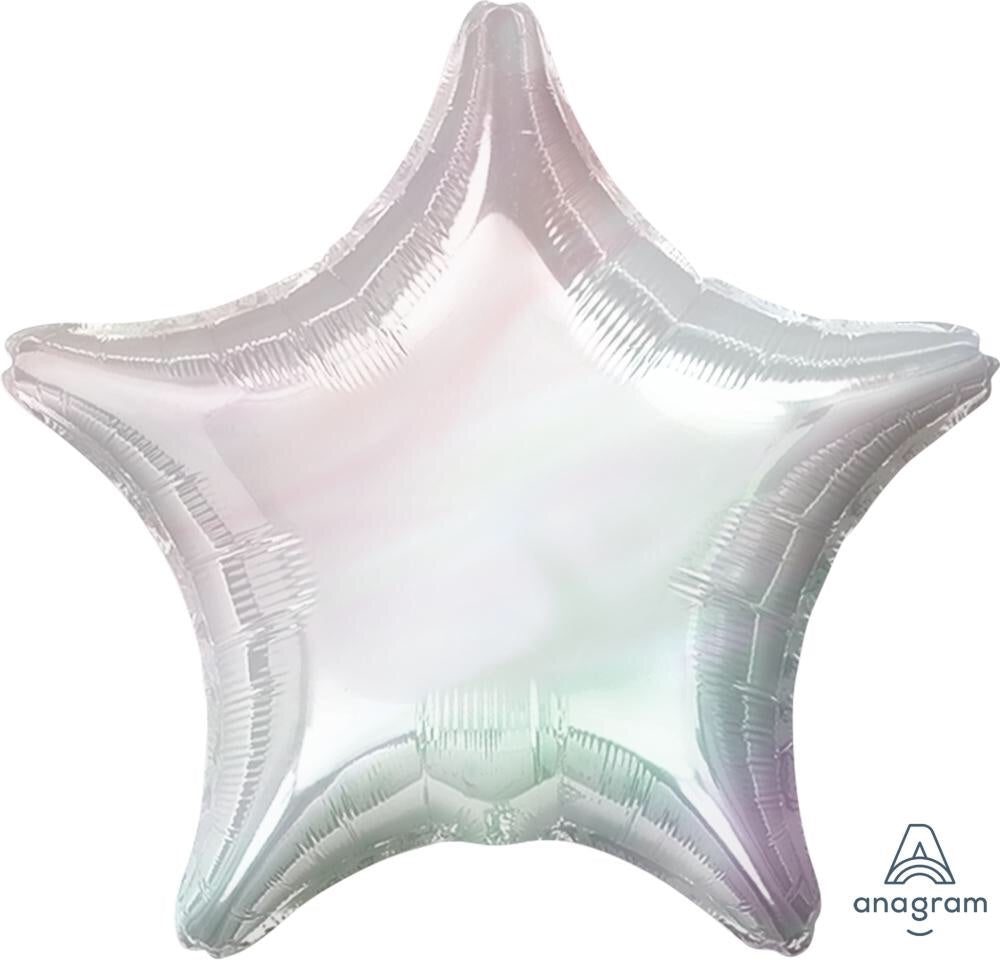 Iridescent Star Balloon 36"