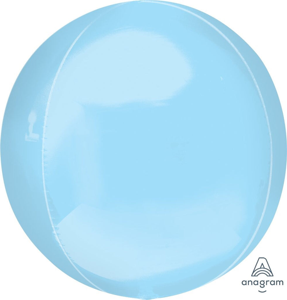 Pastel Blue Orbz 17"