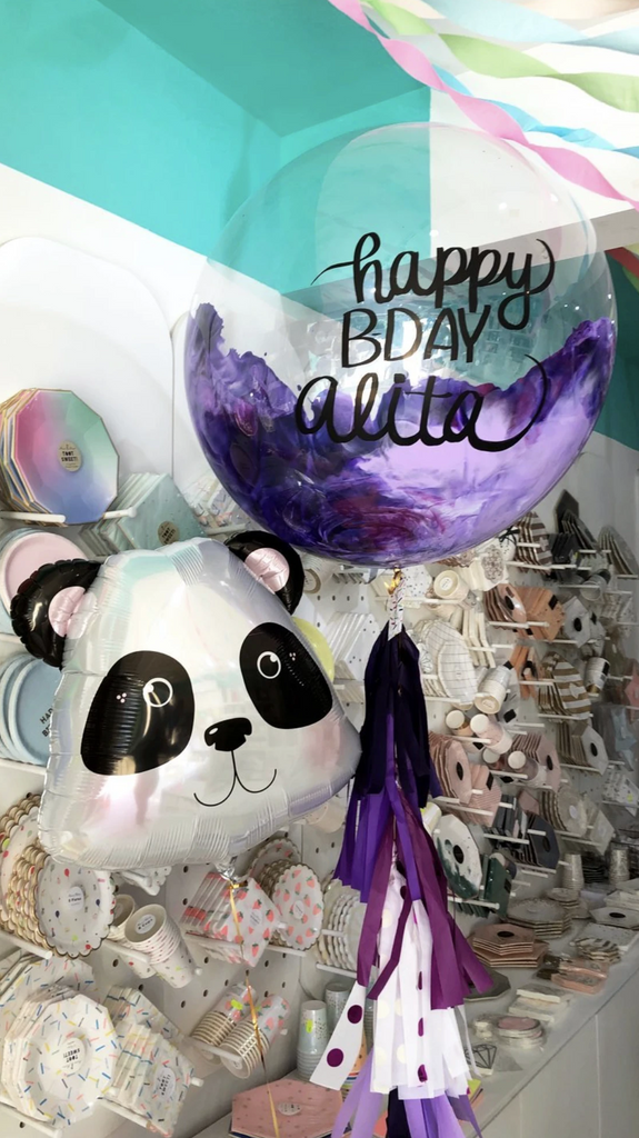 Bouquet Burbuja Gigante + Panda