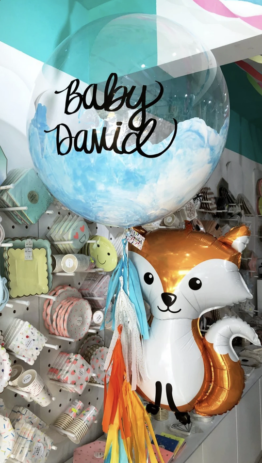 Bouquet Fox + Burbuja Gigante