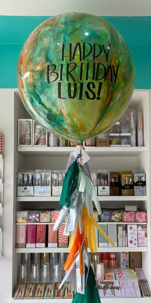 Globo Gigante de Látex Pintado