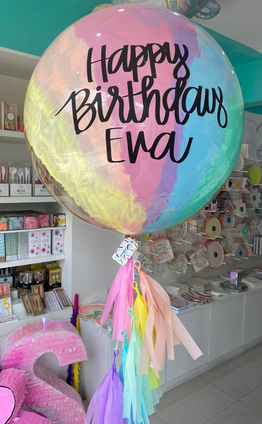 Burbuja Grande Pintada