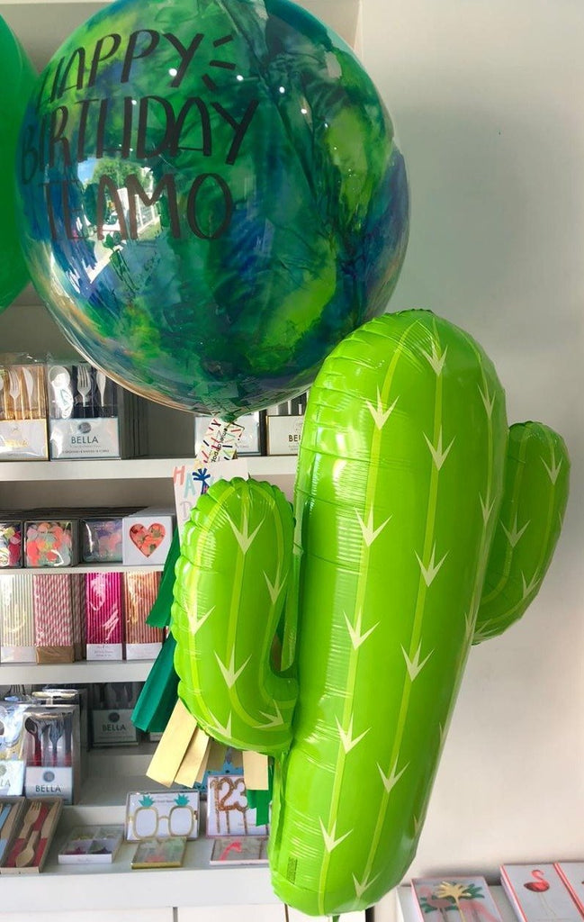 Bouquet Cactus + Gigante Látex Pintado