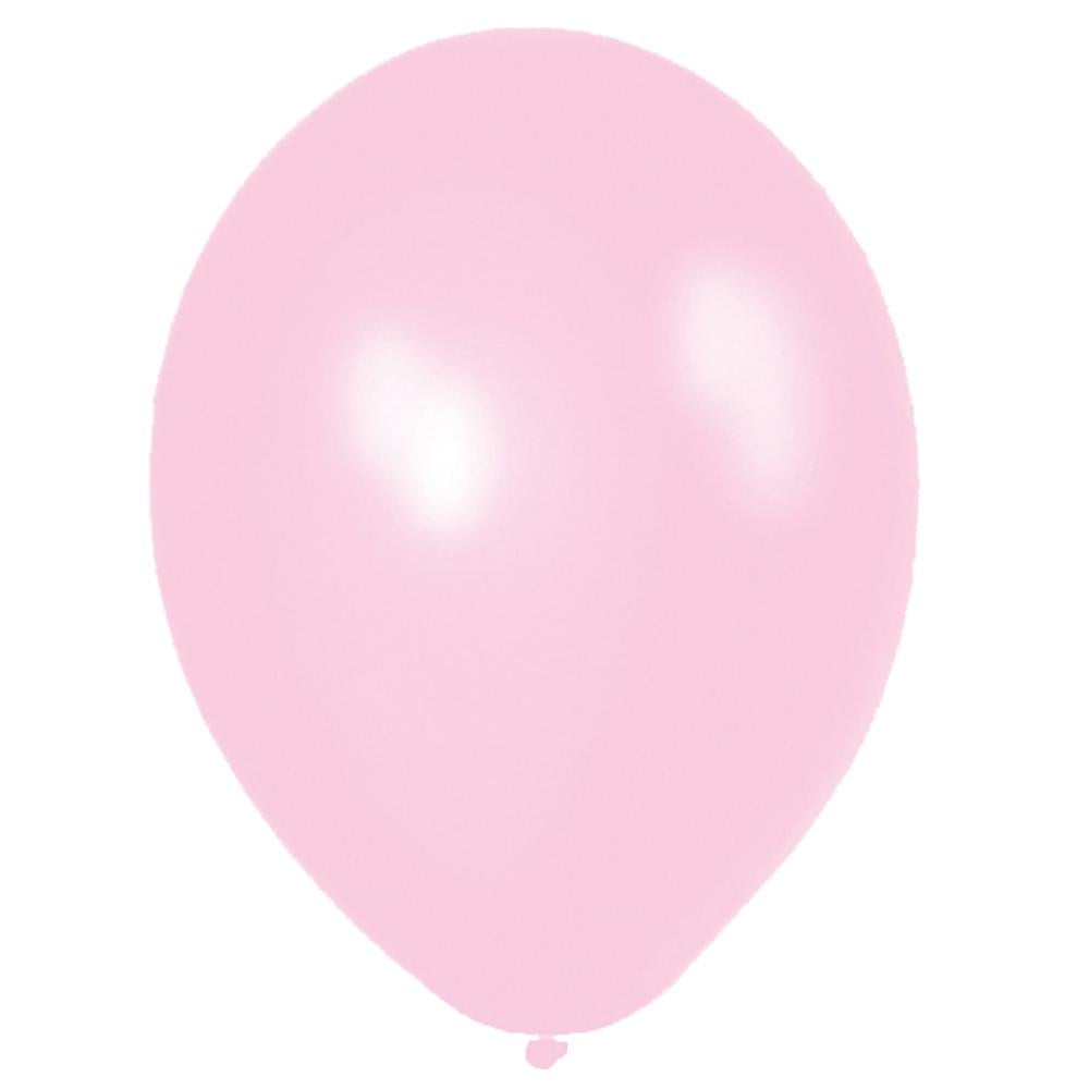 Pearl Pastel Pink Latex balloons 11" (10 pack)