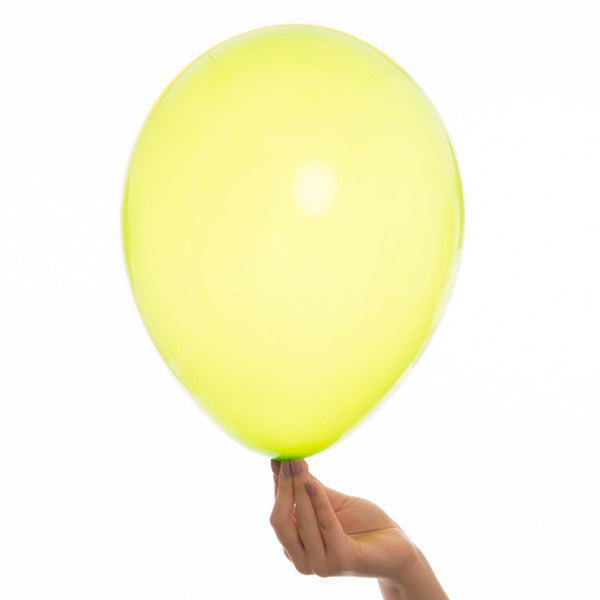 Pearl Lemon Chiffon Latex balloons 11" (10 pack)